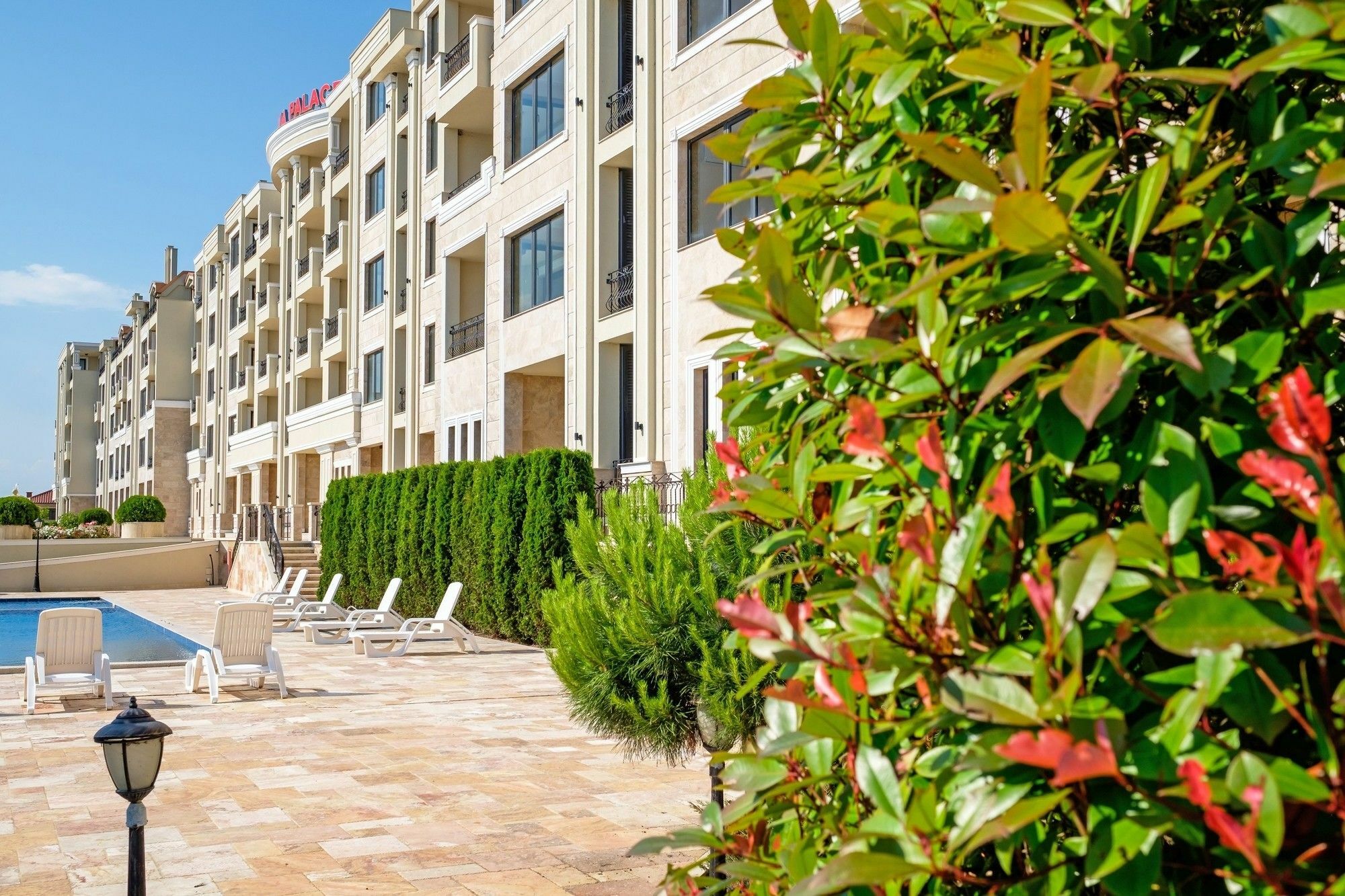 Gardenia Beach Palace Aparthotel 포마리 외부 사진